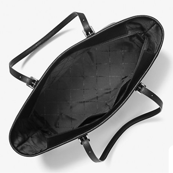 MICHAEL KORS BLACK COLOR
Jet Set Travel Large Saffiano Leather Tote Bag - Picture 9 of 14